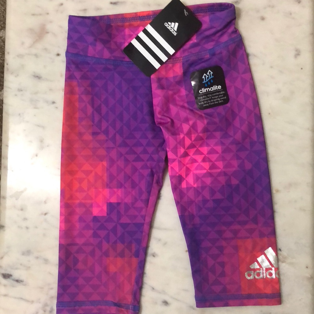 Adidas printed Capri